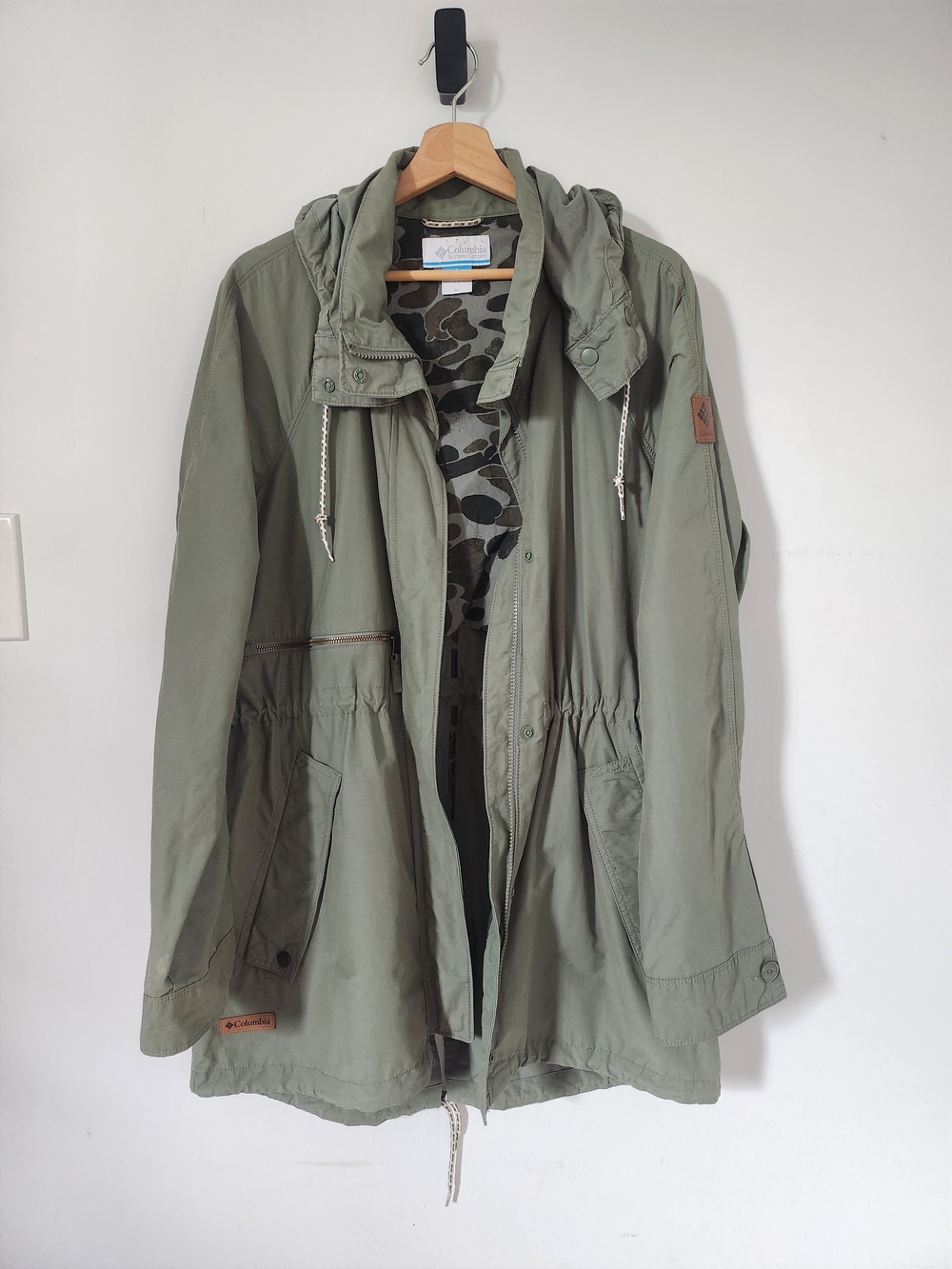 Columbia Women's Green Anorak Jacket - Picture 4 of 8